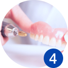 коррекция зубного протеза при необходимости